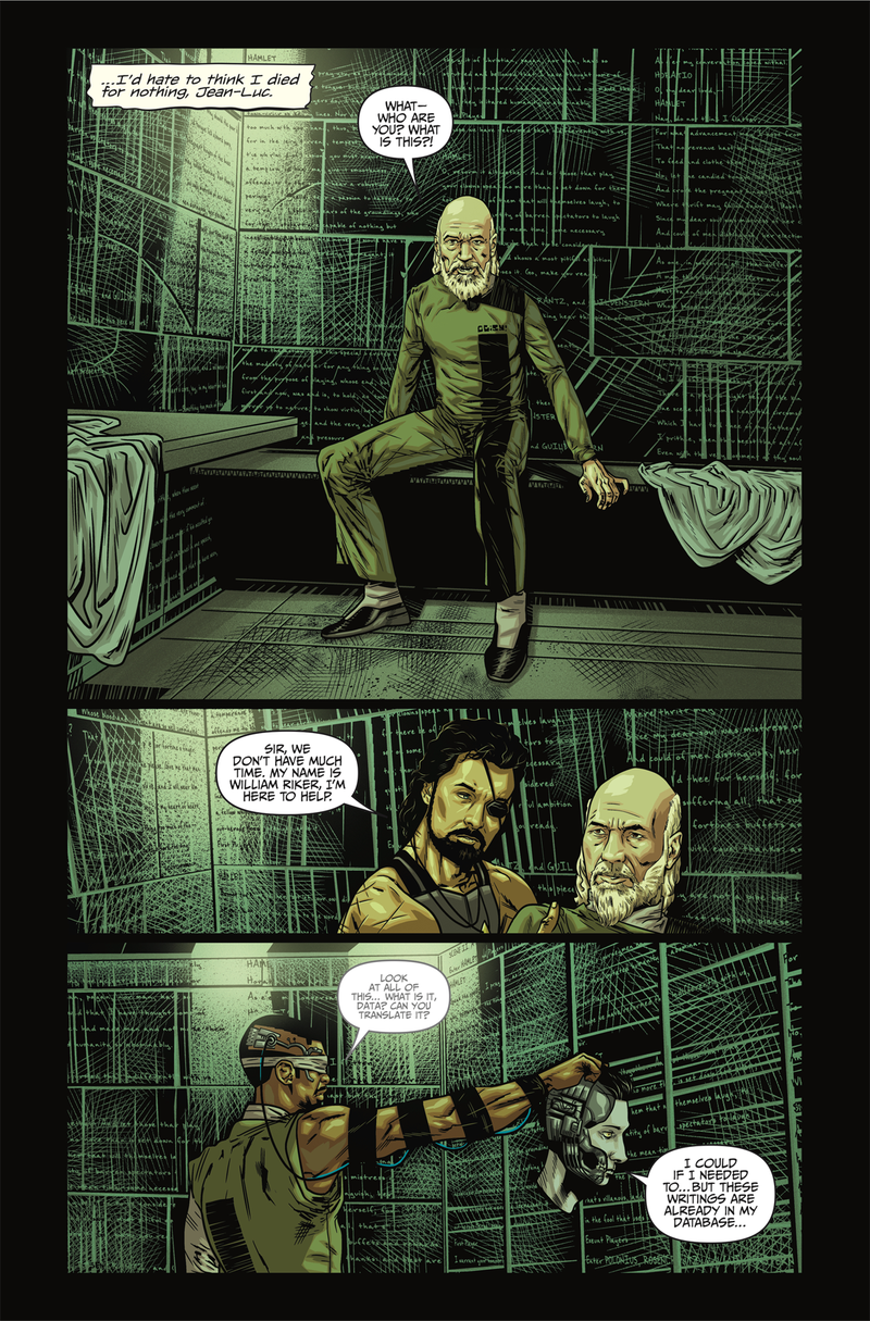 Illustration for article titled In the New Star Trek Comic, the Next Generation Crew Fights in a Federation-less Future